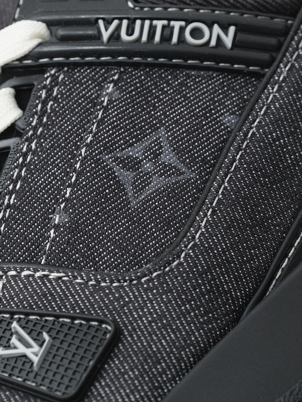 Louis Vuitton Louis Vuitton Trainer denim men's new