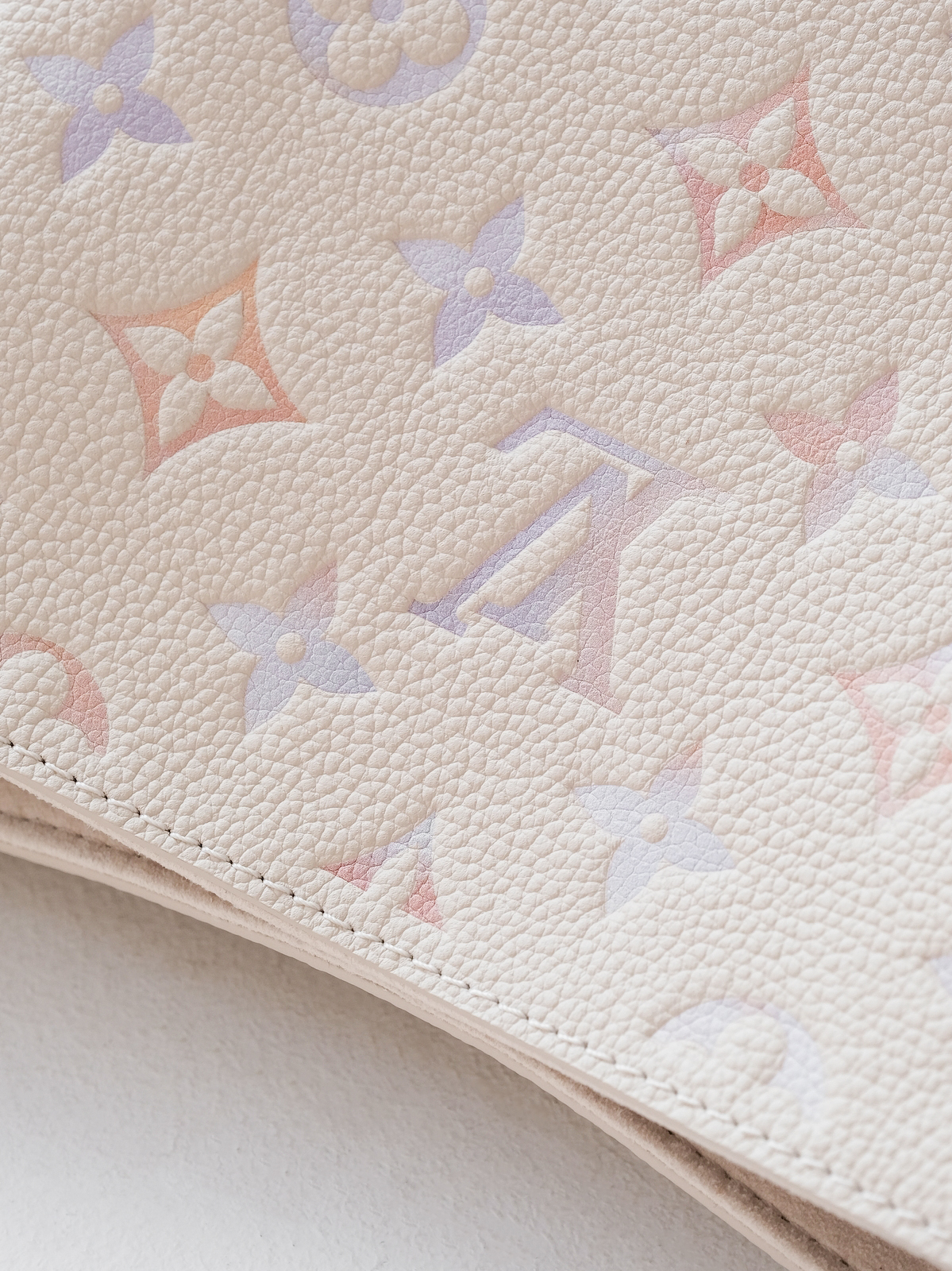 Allinbb bucket-beige gradient bag