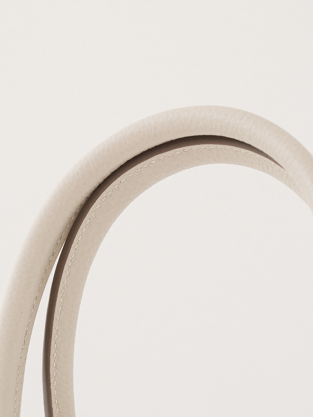 Hermes milkshake platinum buckle