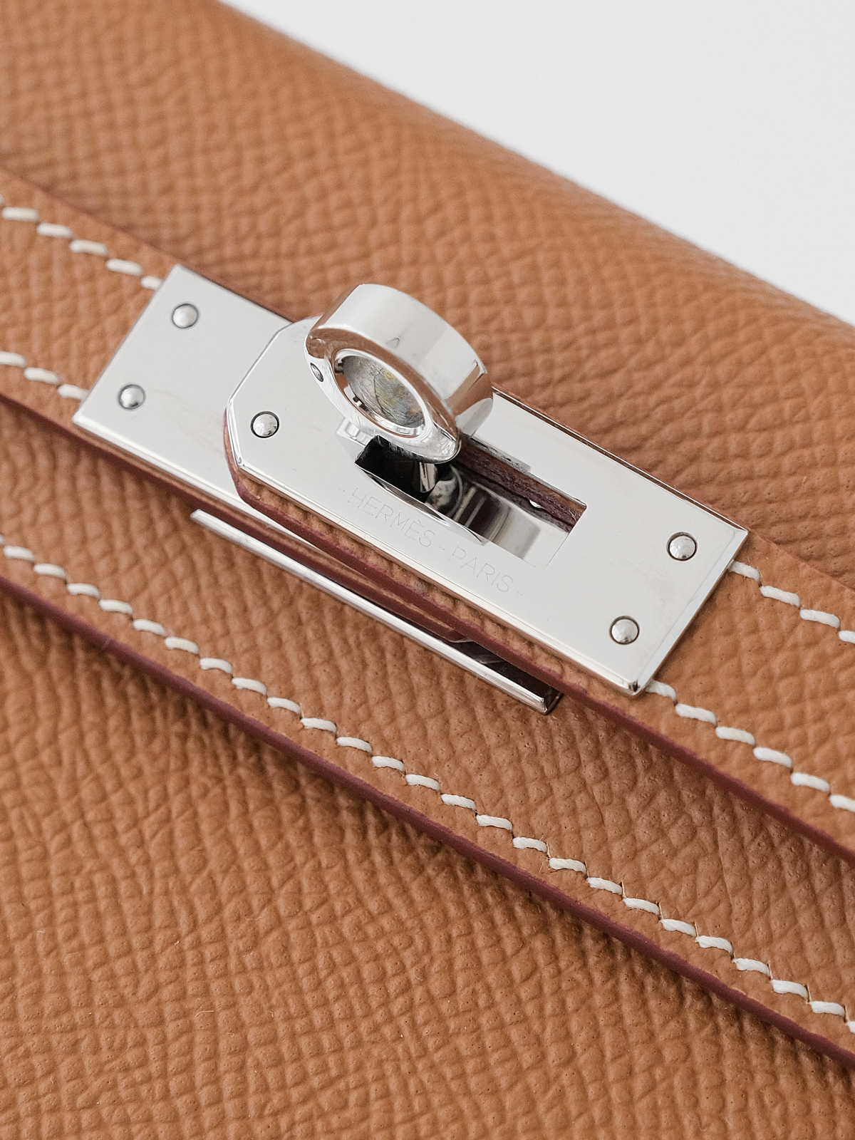 Mini kelly platinum buckle