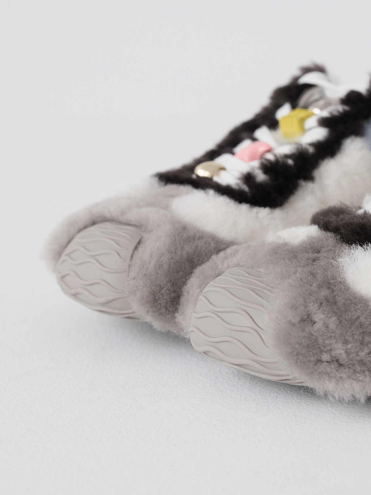 LOEWE  fuzzy sneakers