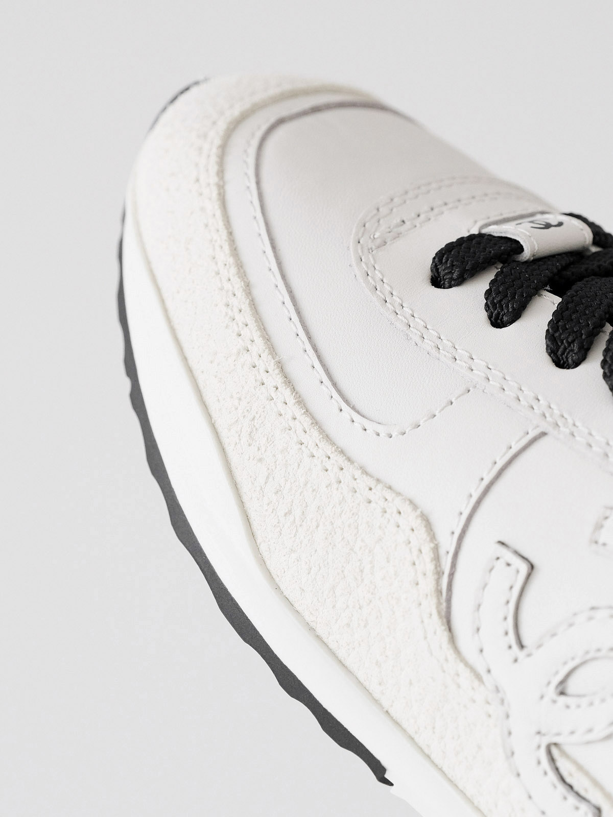 Chanel suede shoes with thin soles