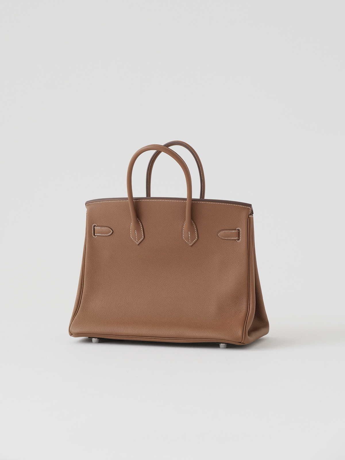 Hermes Birkin gold brown gold buckle