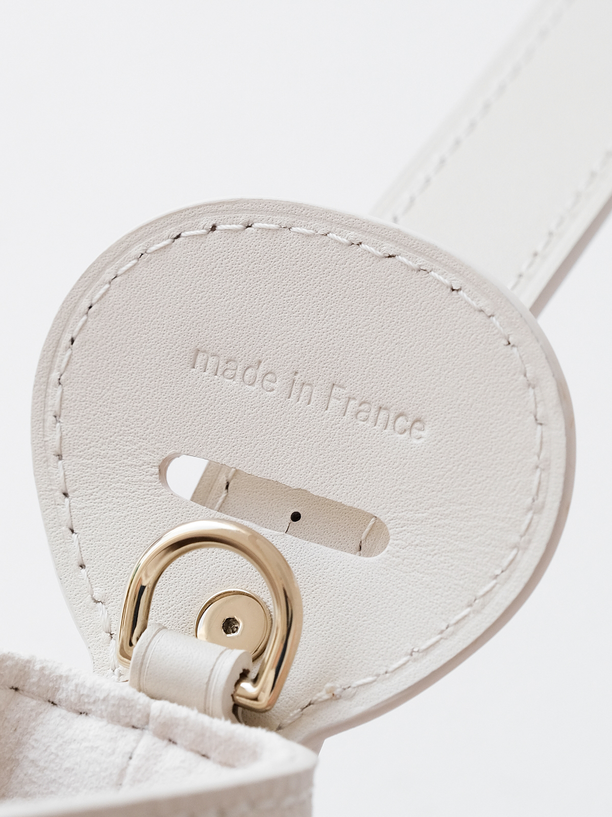 Allinbb bucket-beige gradient bag