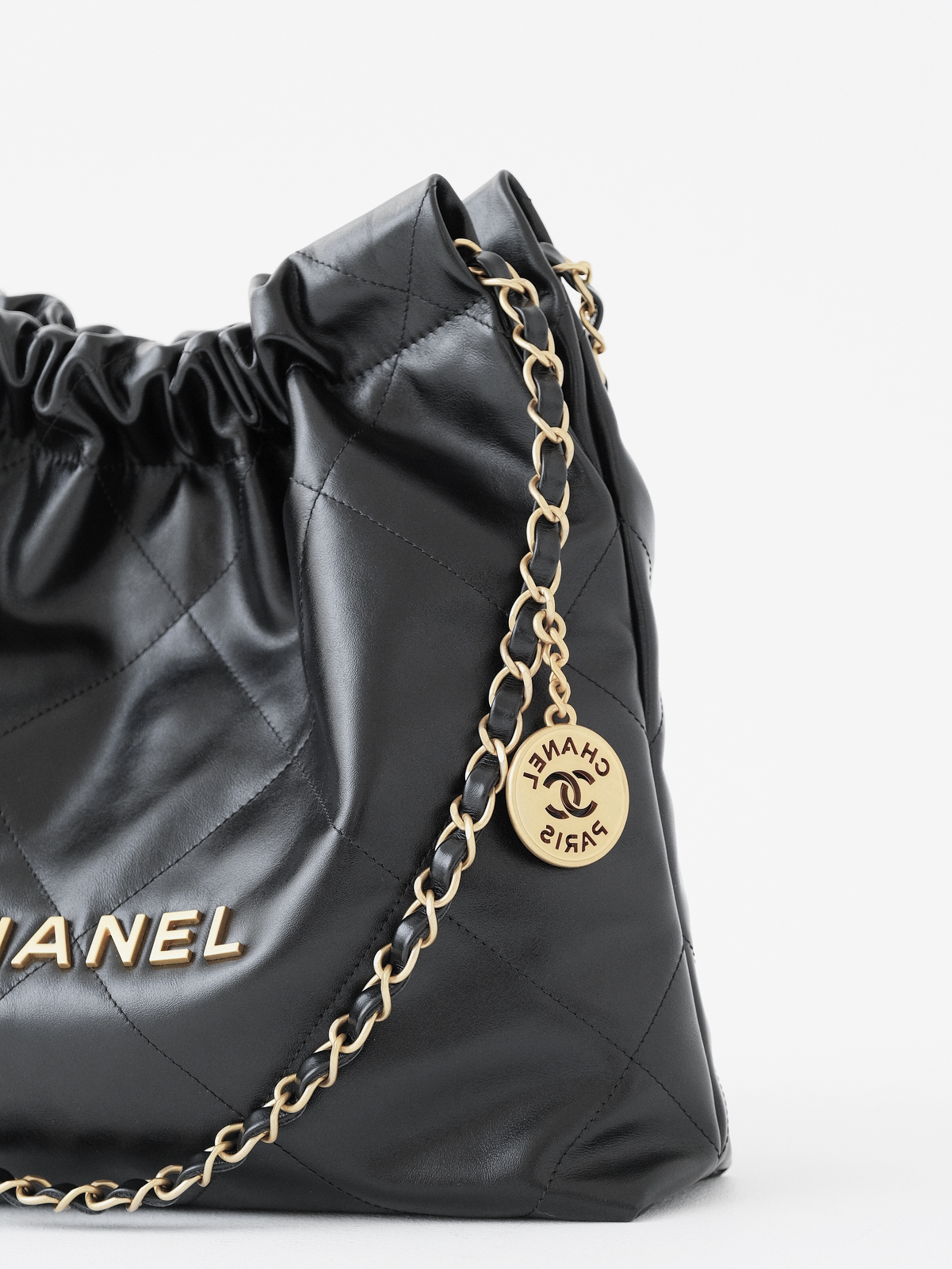 Chanel garbage bag medium
