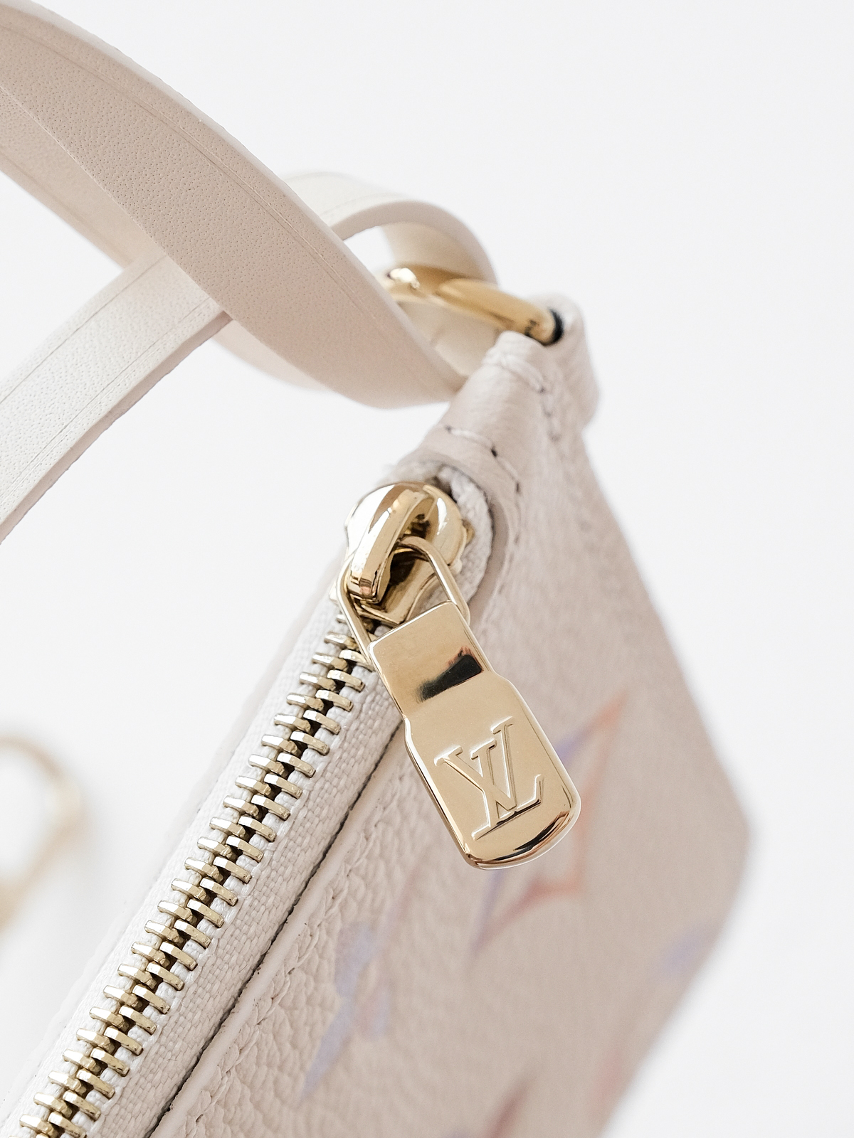 Allinbb bucket-beige gradient bag
