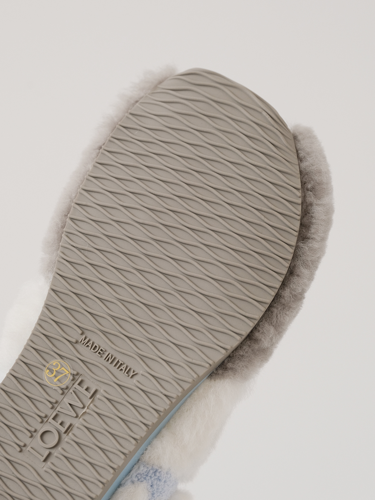 LOEWE  fuzzy sneakers