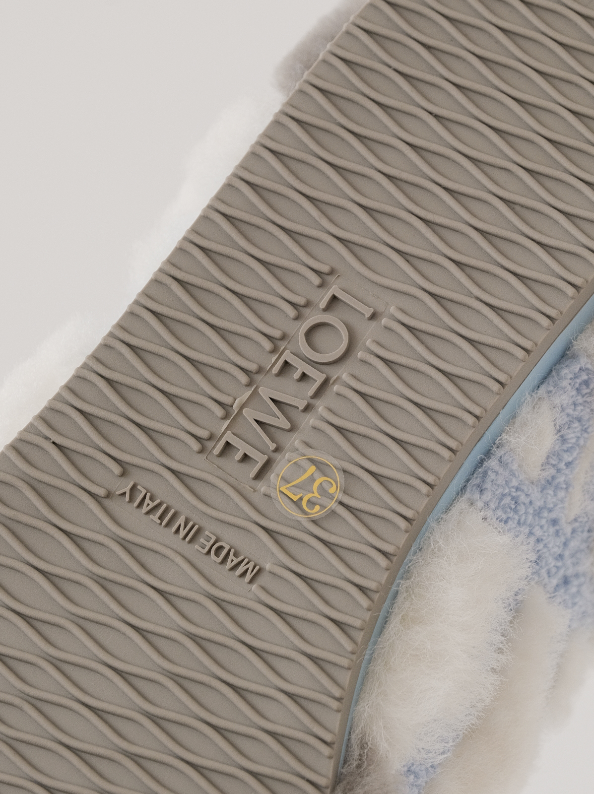 LOEWE  fuzzy sneakers