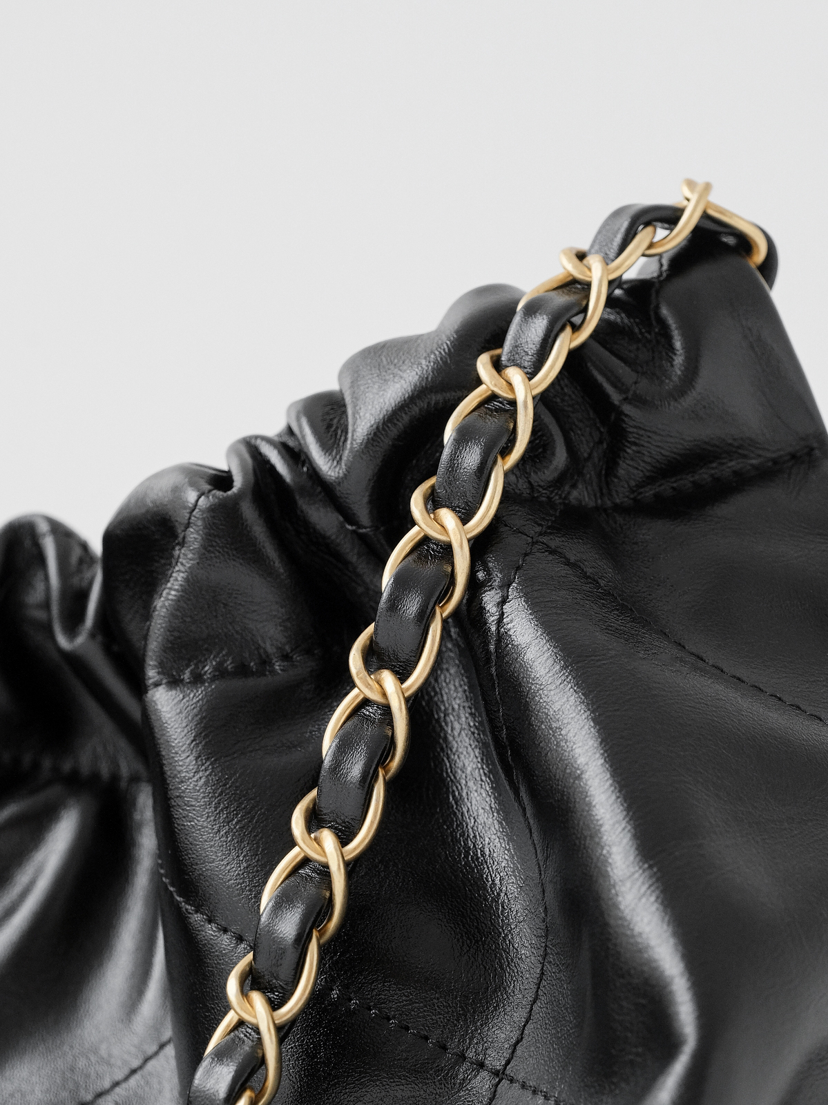 Chanel garbage bag trumpet