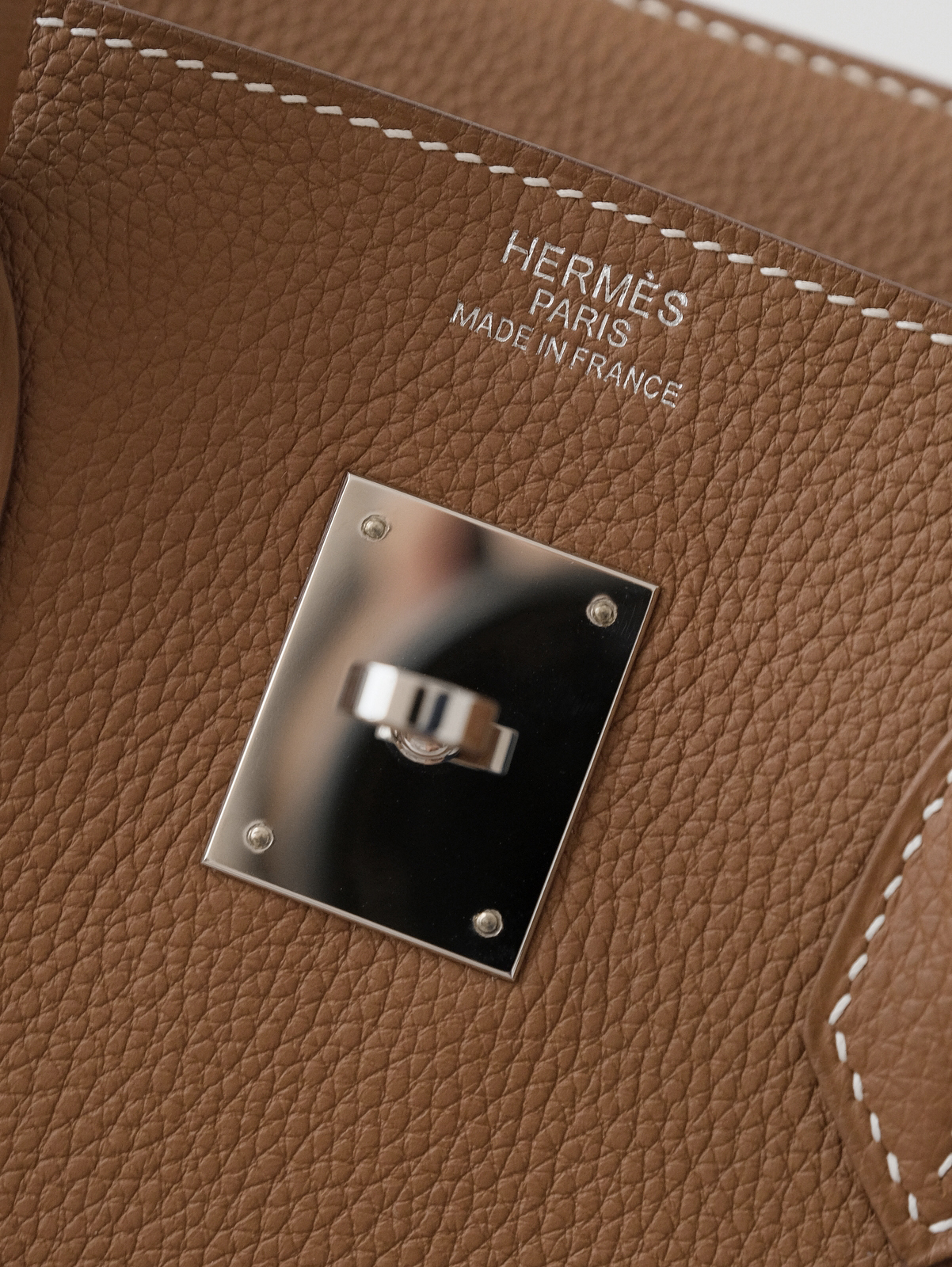 Hermes Birkin gold brown gold buckle