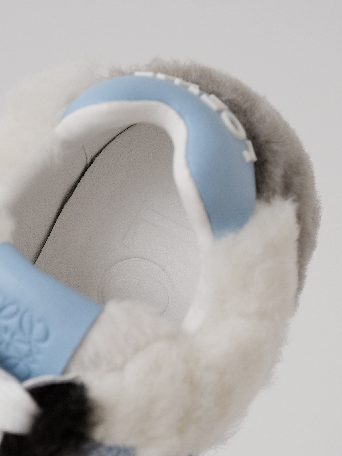 LOEWE  fuzzy sneakers