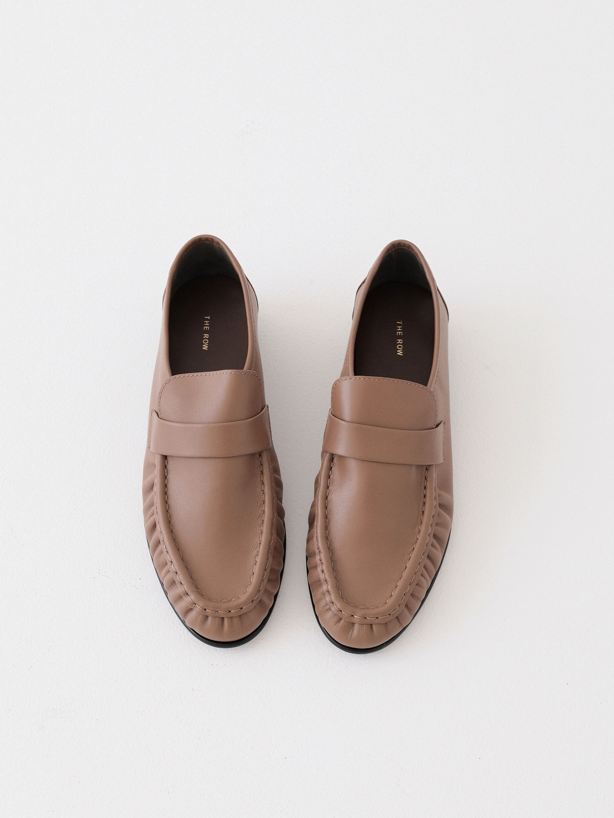 The row super cattle loafers