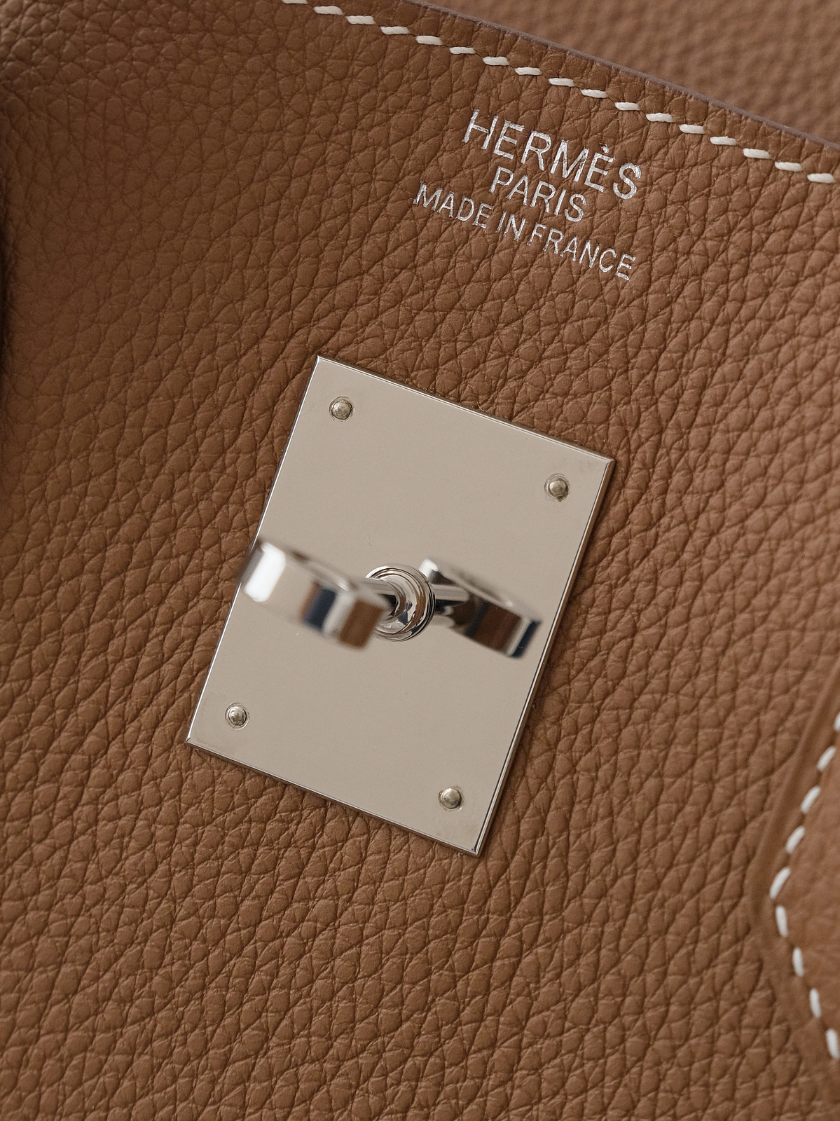 Hermes Birkin gold brown gold buckle