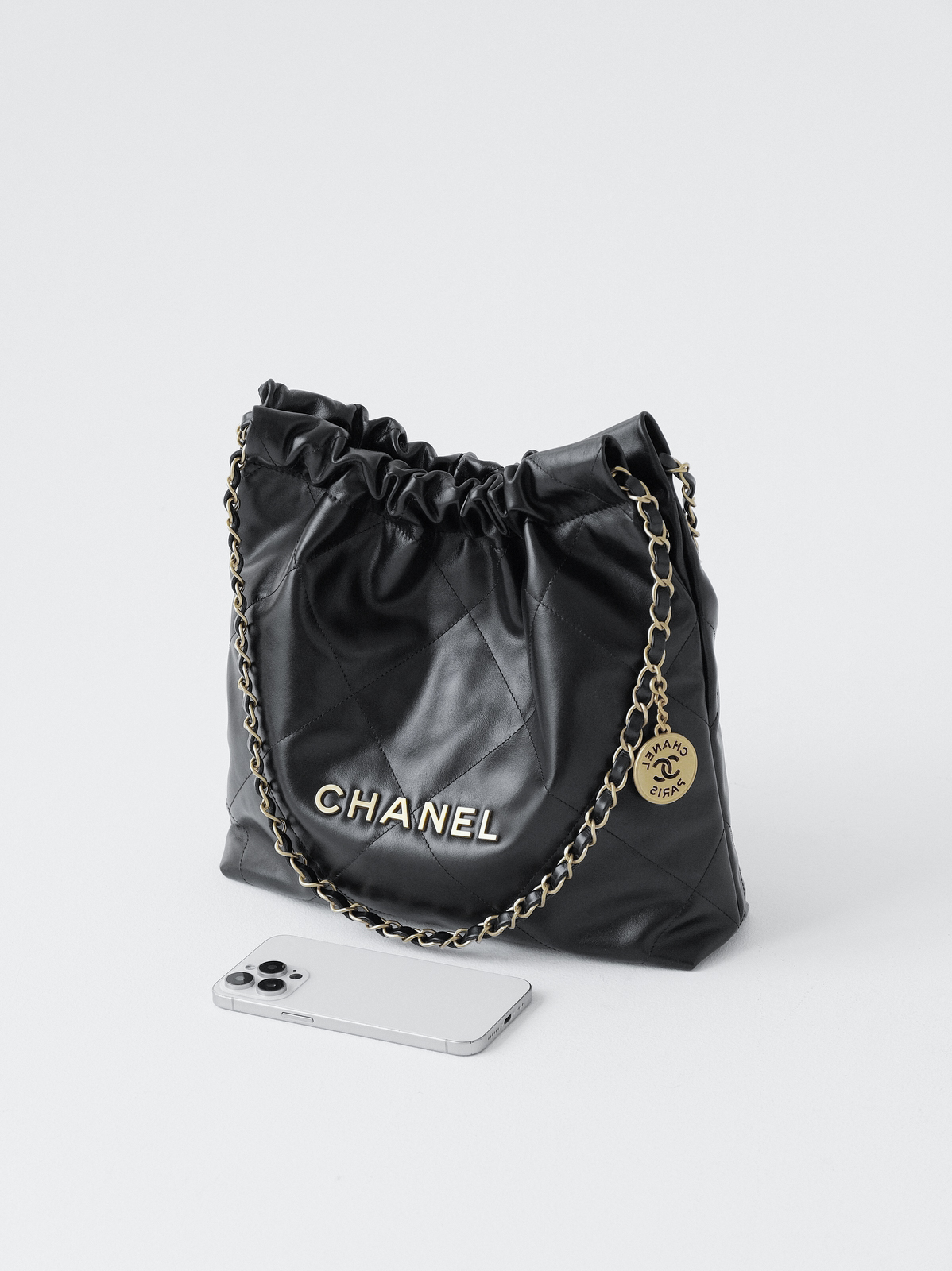 Chanel garbage bag medium