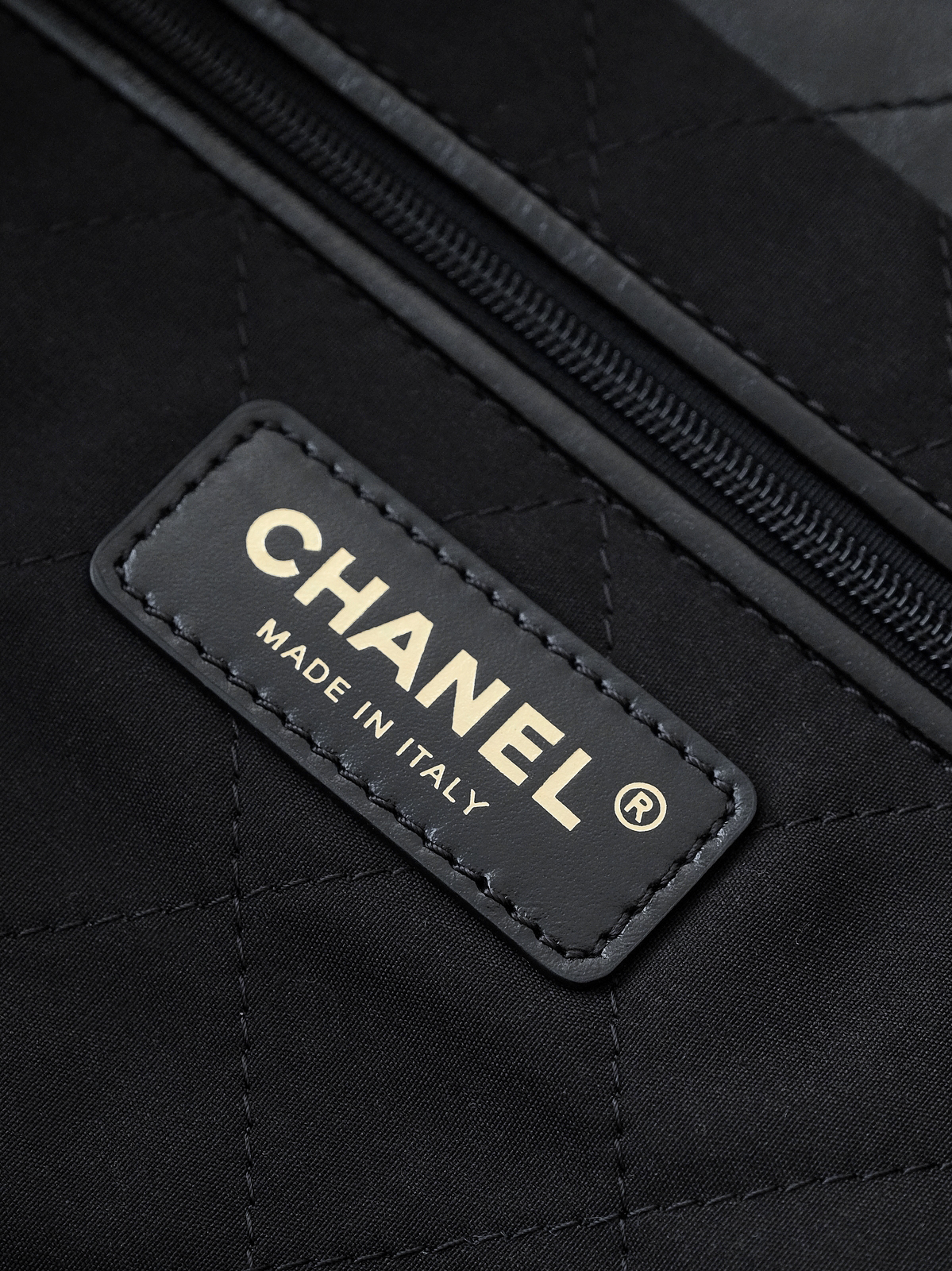 Chanel garbage bag trumpet