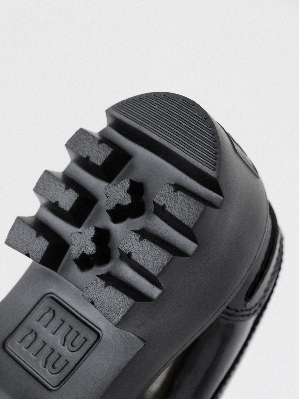 Miumiu thick-soled coin loafers