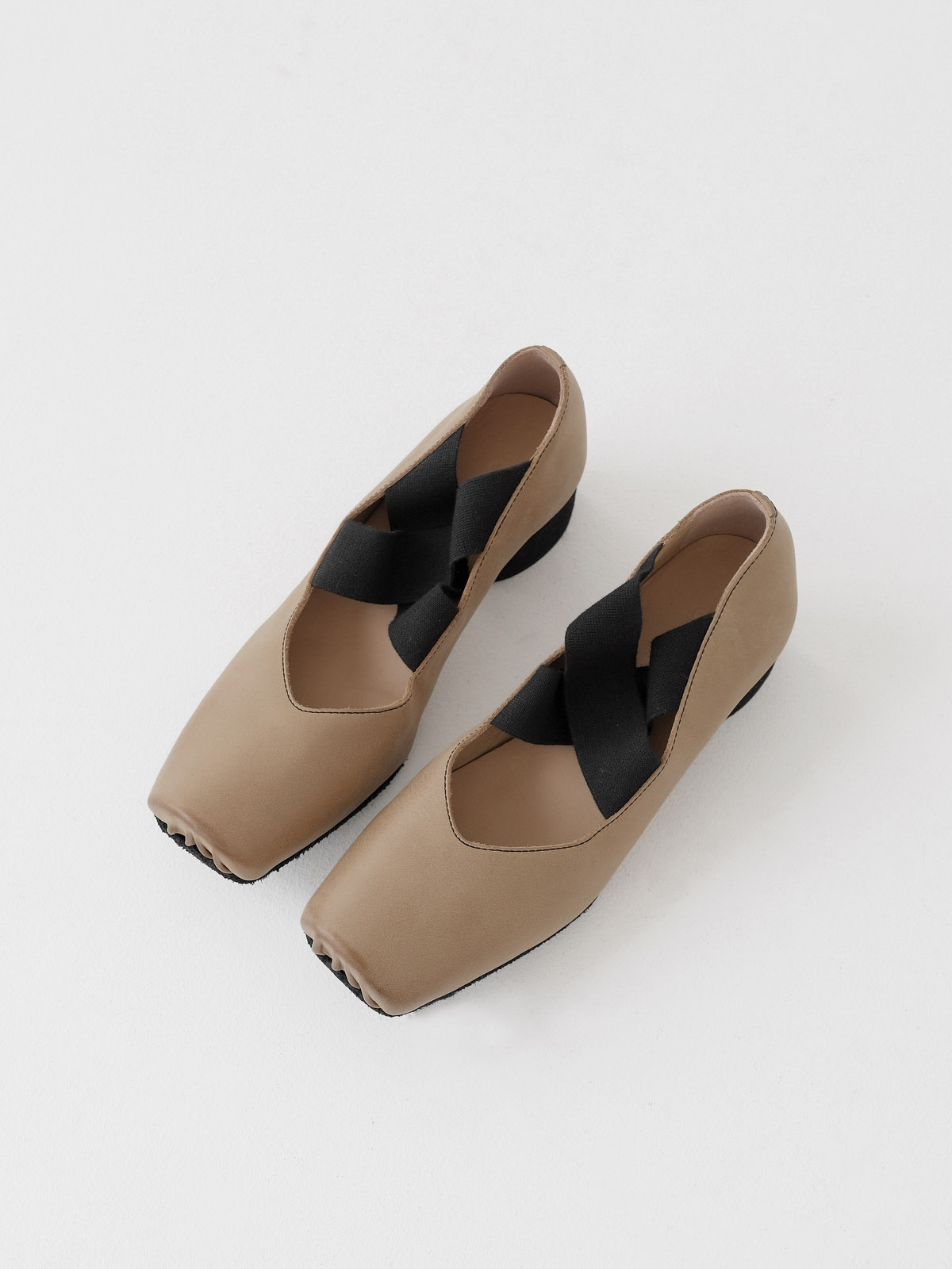 UMA WANG  Square toe ballet shoes