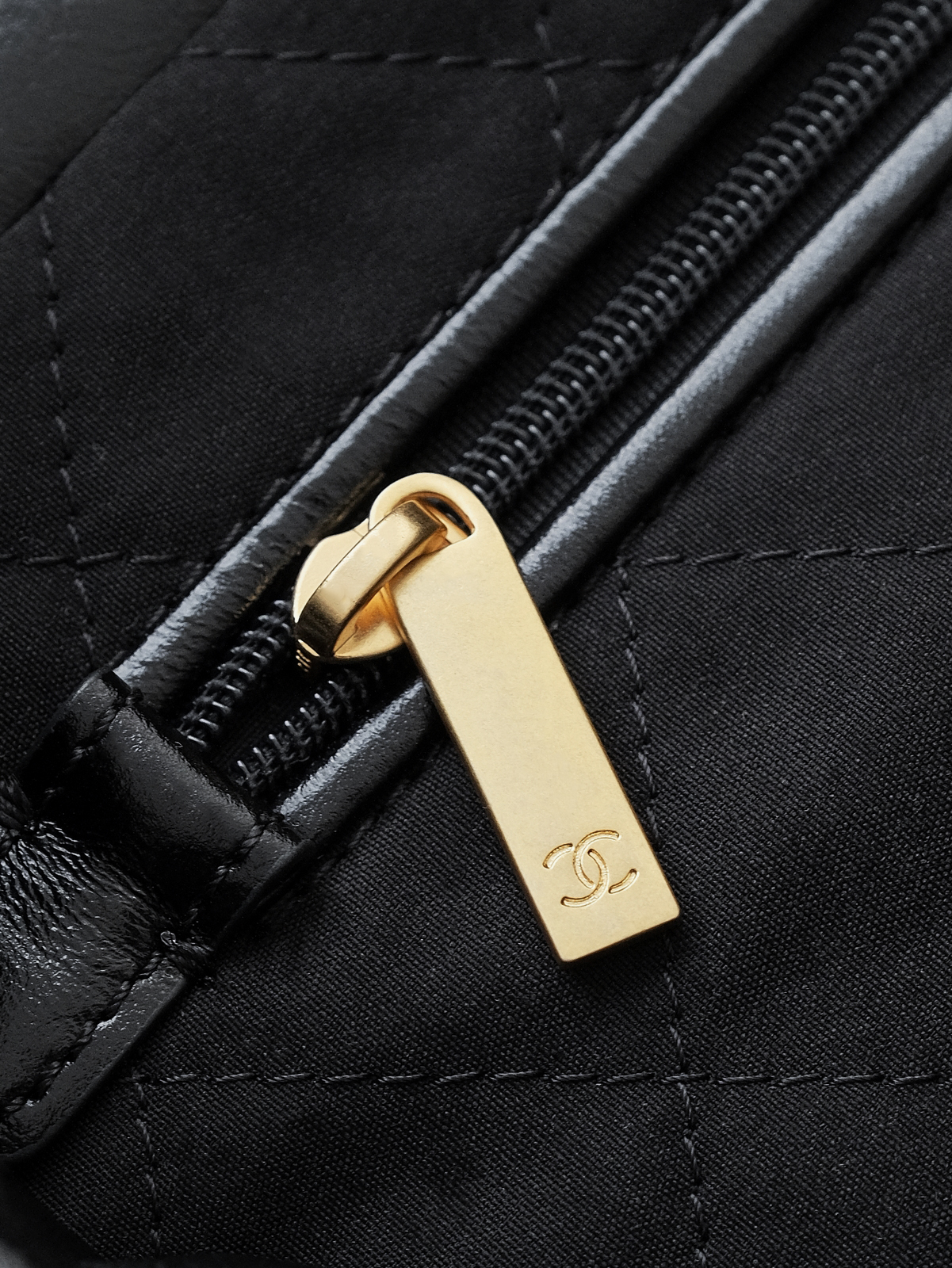 Chanel garbage bag trumpet