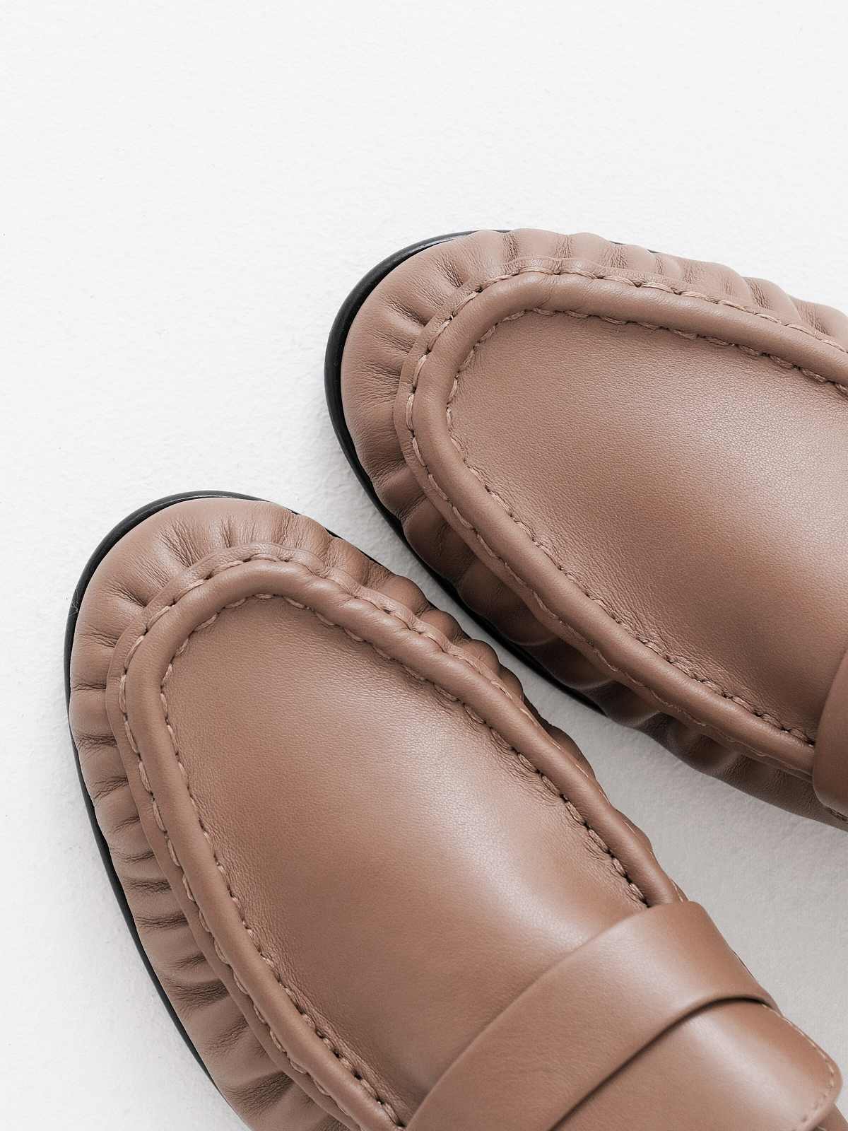 The row super cattle loafers