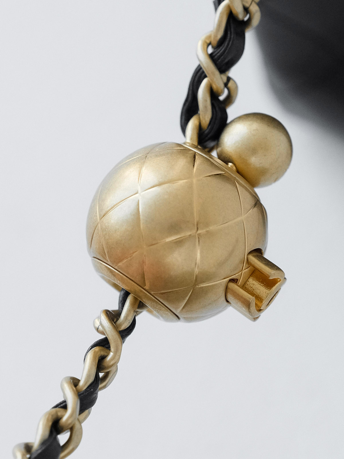 Chanel golden ball square fat man