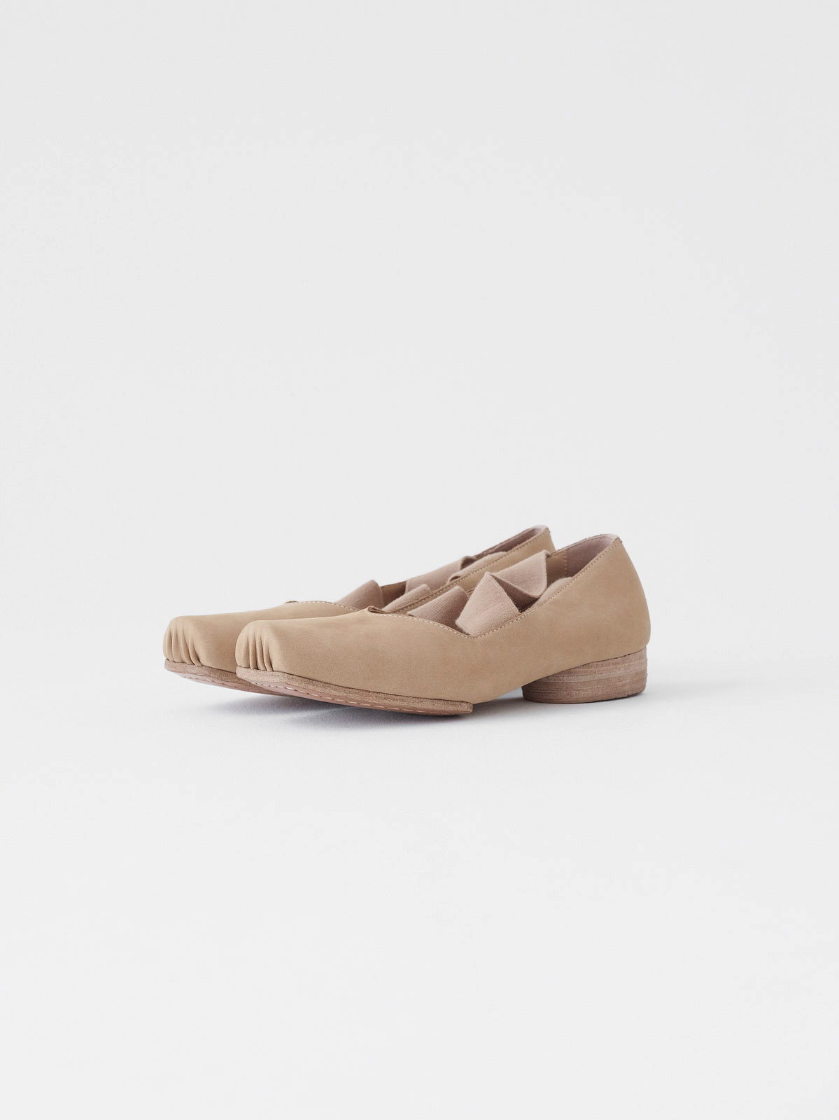 UMA WANG  Square toe ballet shoes
