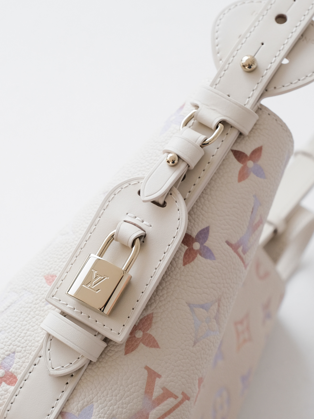 Allinbb bucket-beige gradient bag