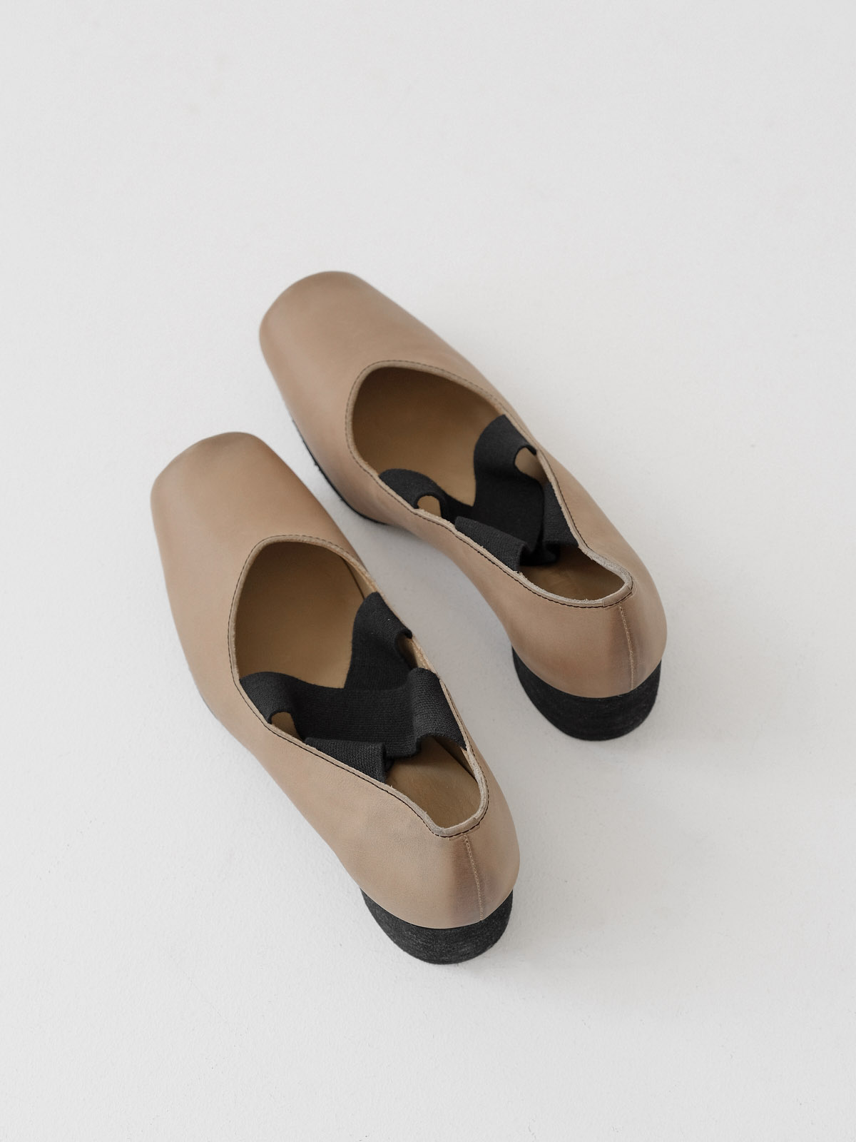 UMA WANG  Square toe ballet shoes