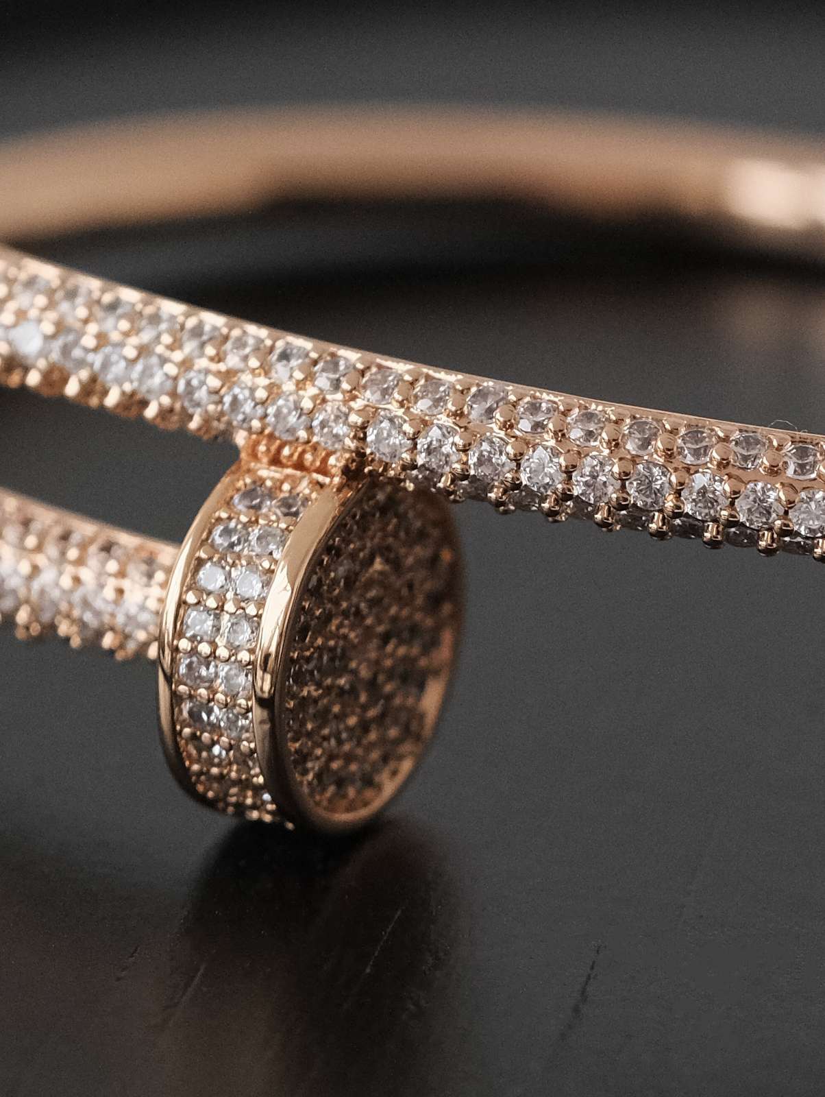 Cartier nail bracelet