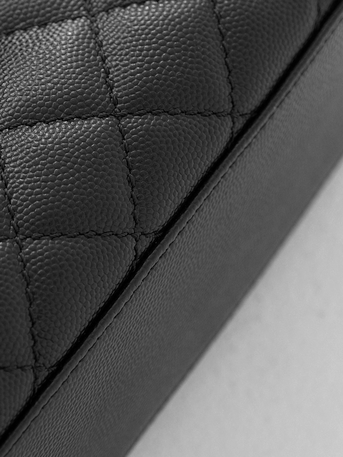 Small black gold bag