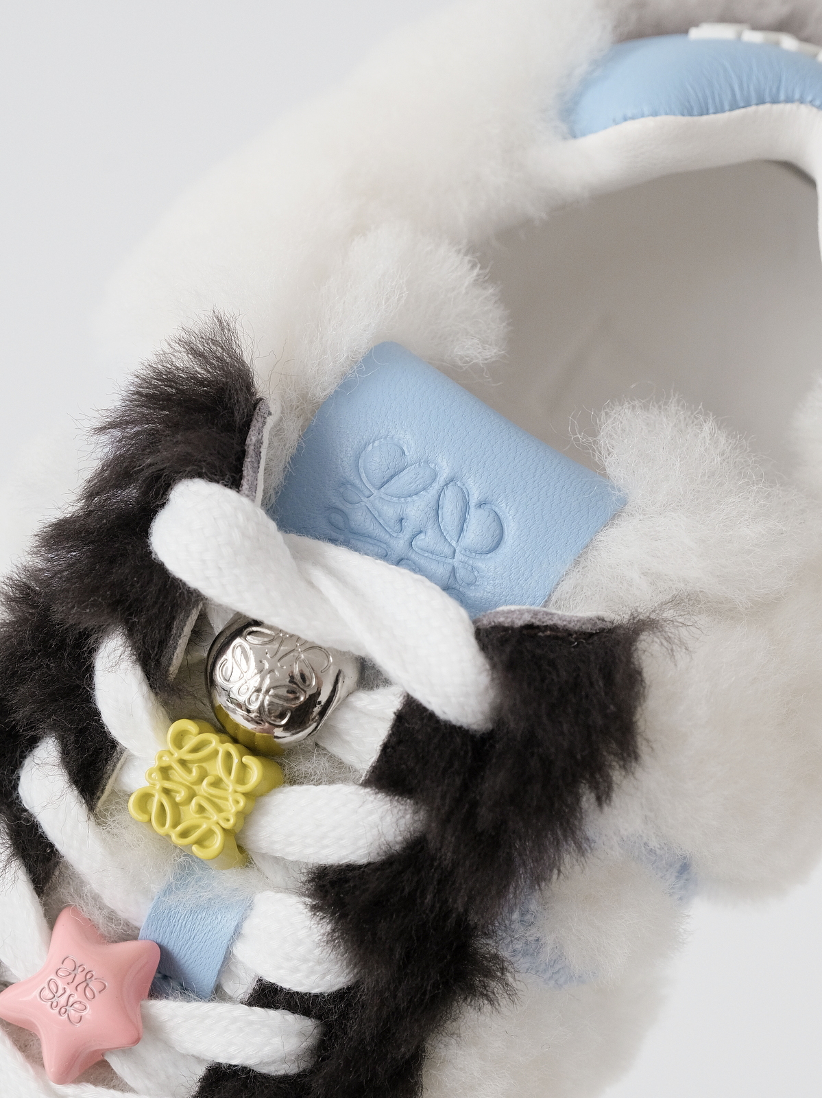 LOEWE  fuzzy sneakers