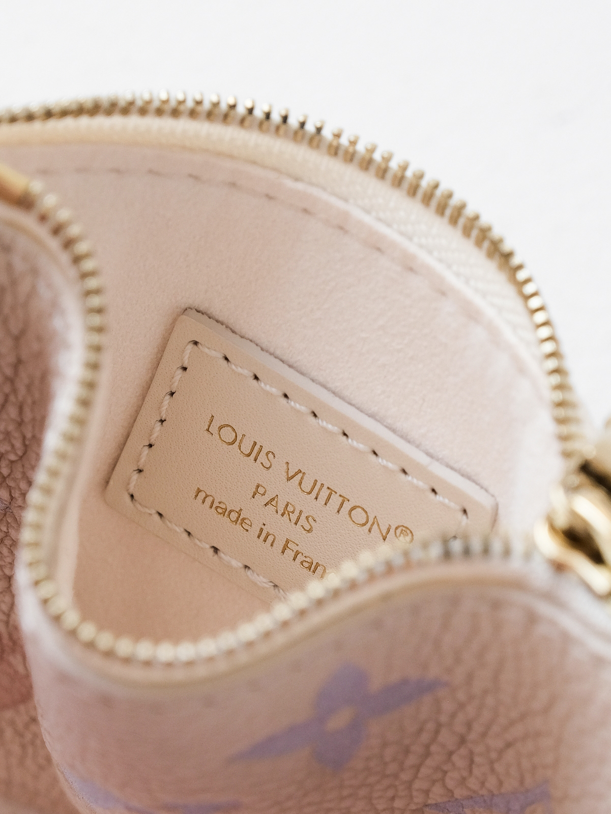 Allinbb bucket-beige gradient bag