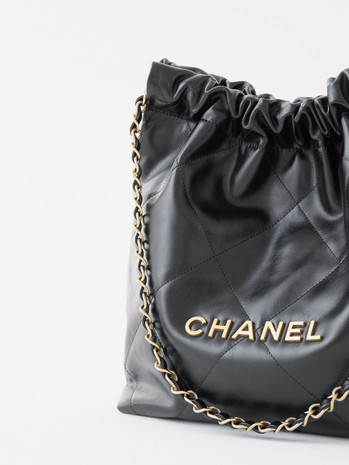 Chanel garbage bag medium