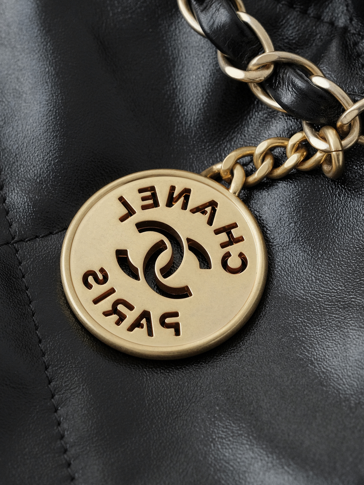 Chanel garbage bag trumpet