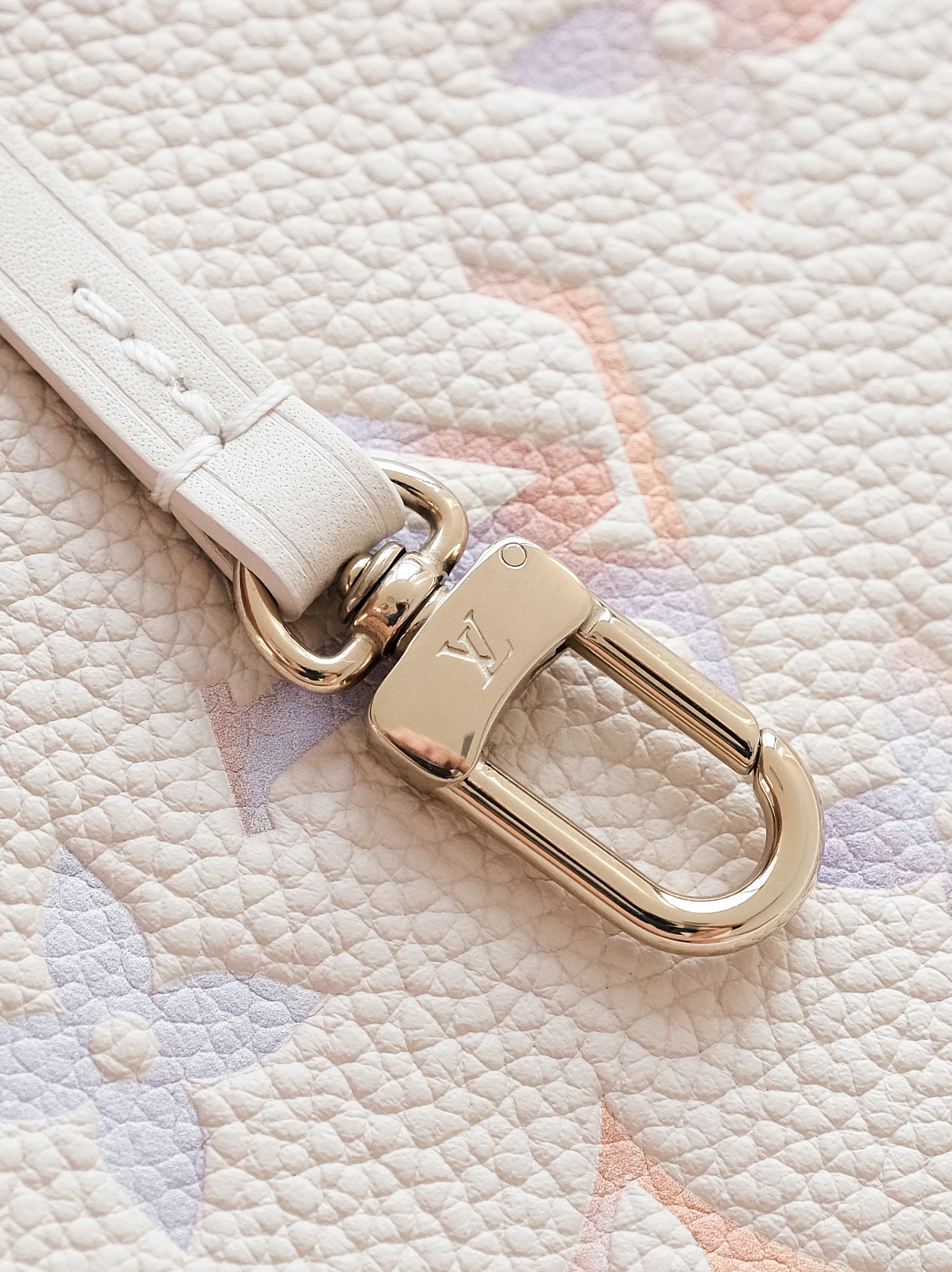 Allinbb bucket-beige gradient bag