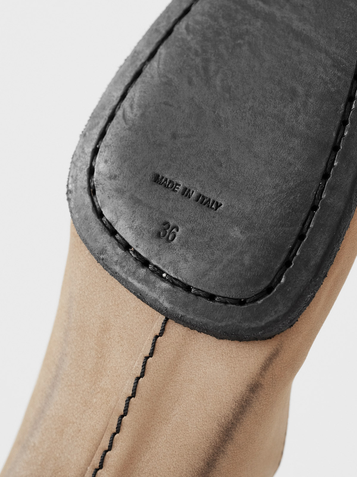 UMA WANG  Square toe ballet shoes