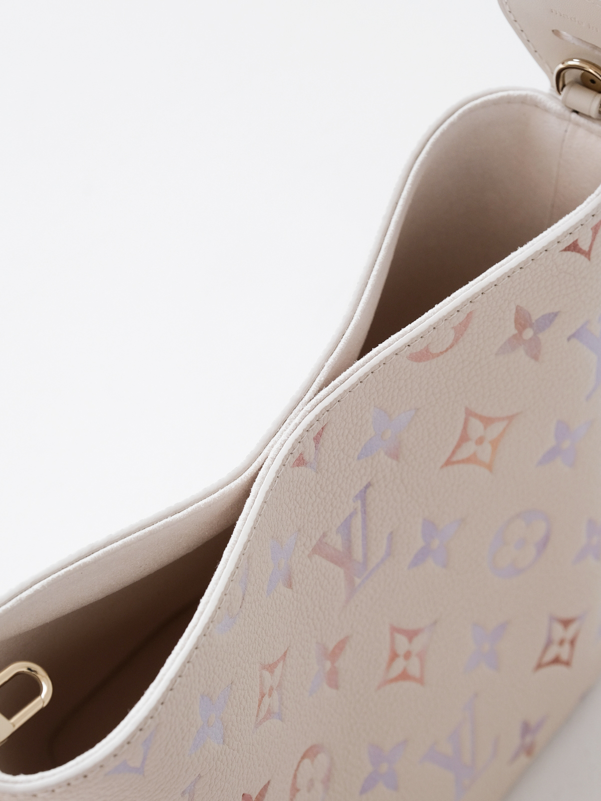 Allinbb bucket-beige gradient bag