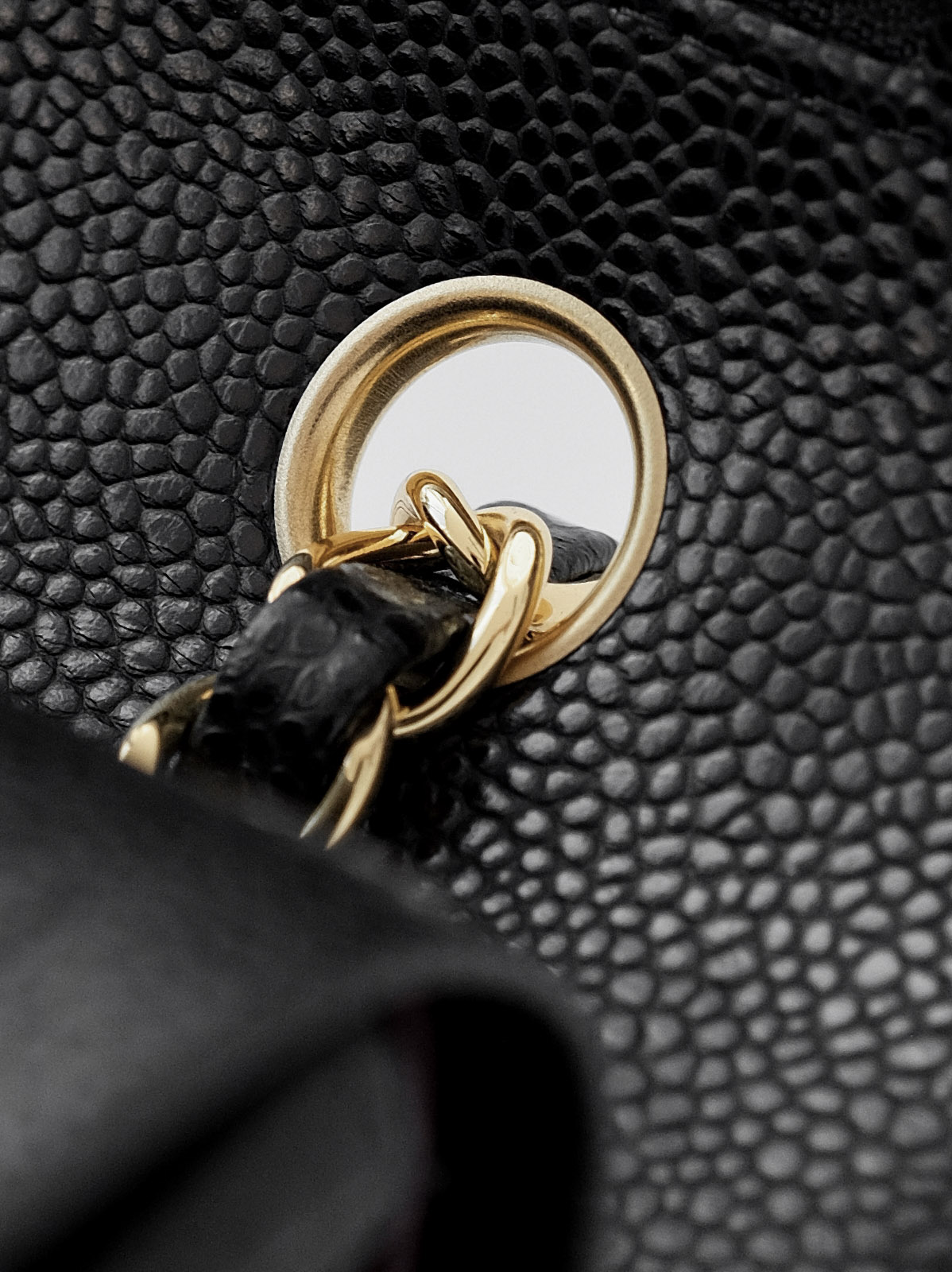 Chanel medium black bag