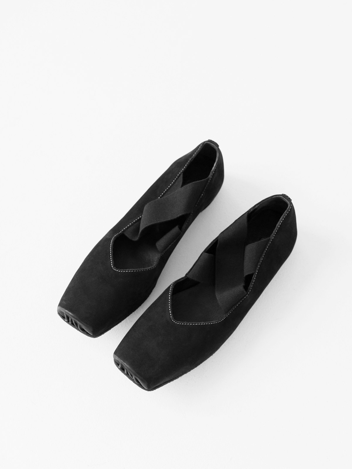 UMA WANG  Square toe ballet shoes