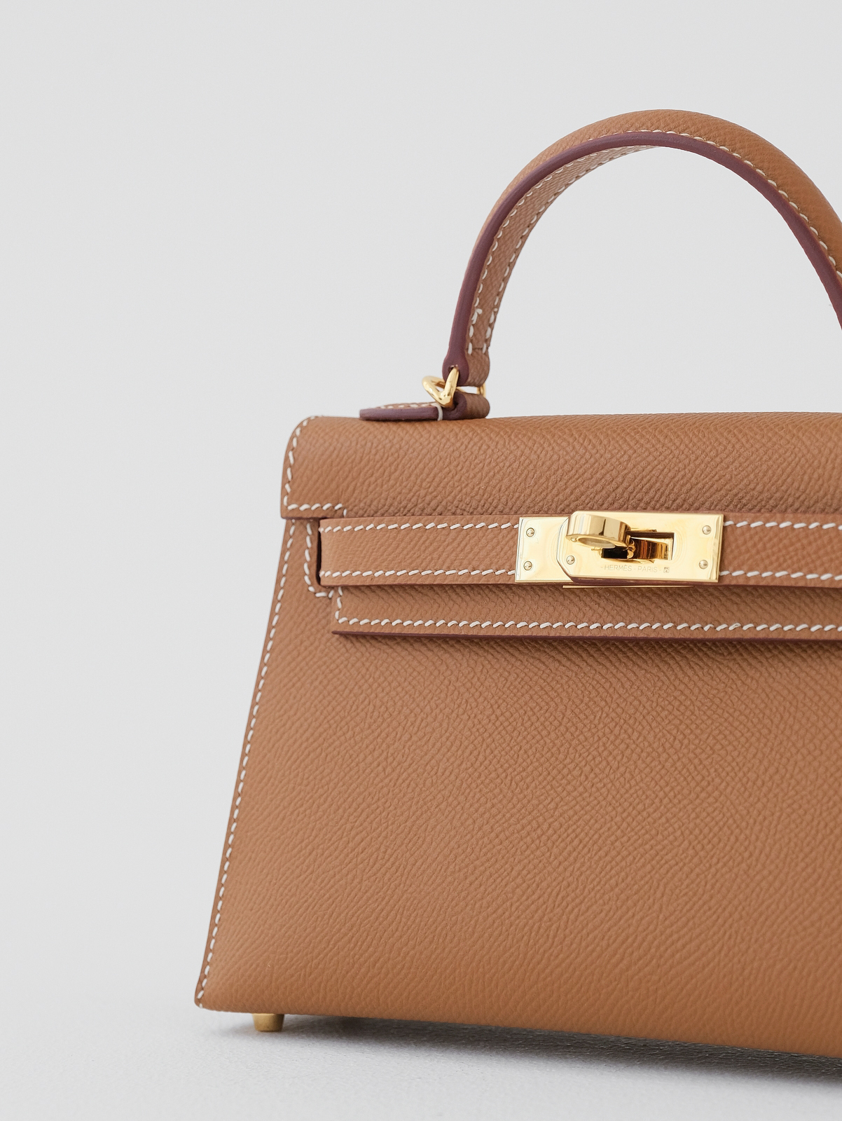 Mini kelly platinum buckle