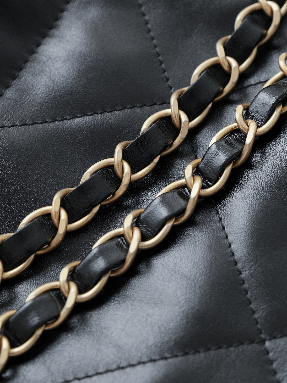 Chanel garbage bag medium