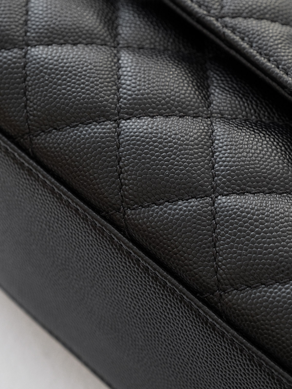 Small black gold bag