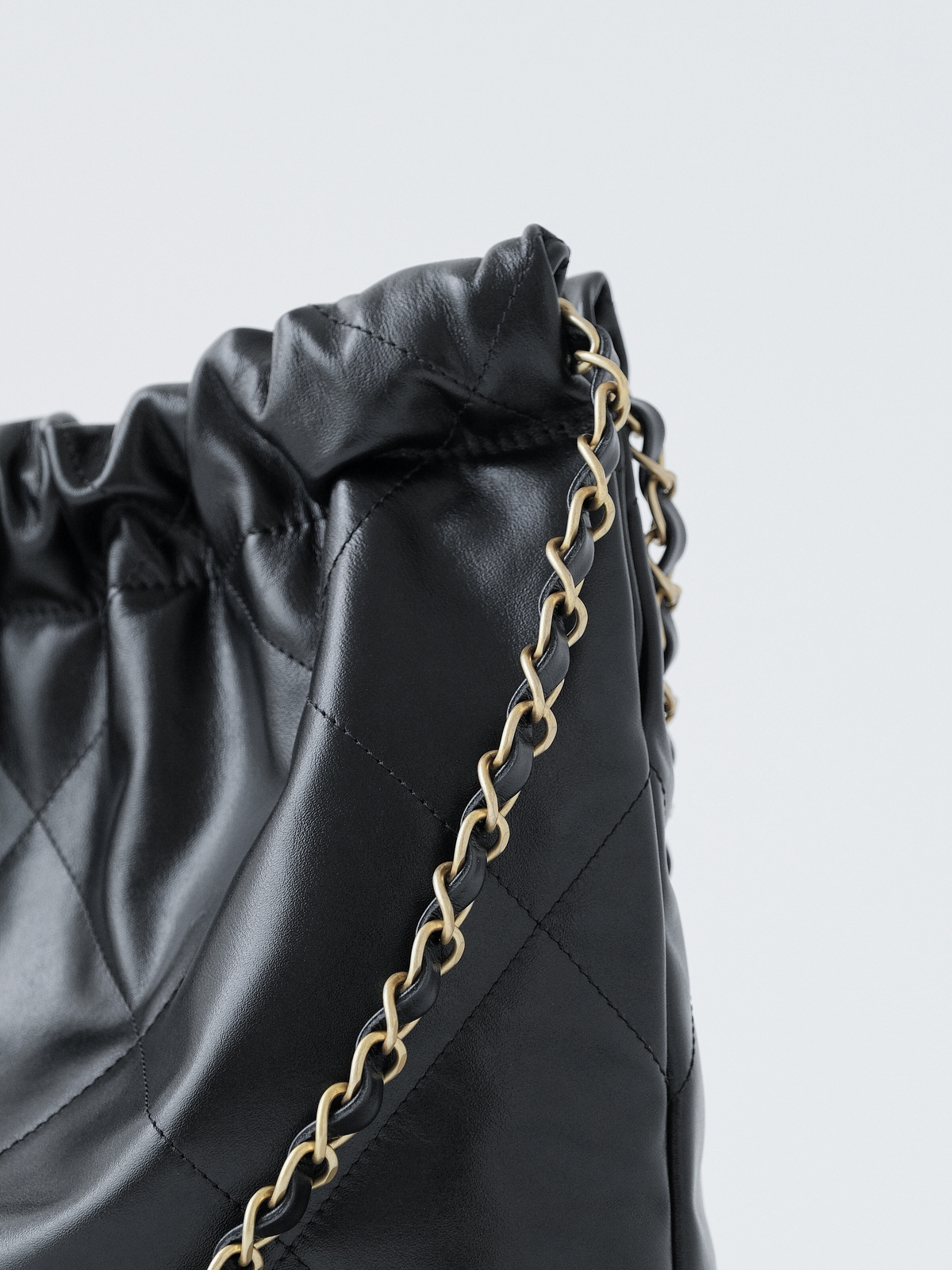 Chanel garbage bag medium