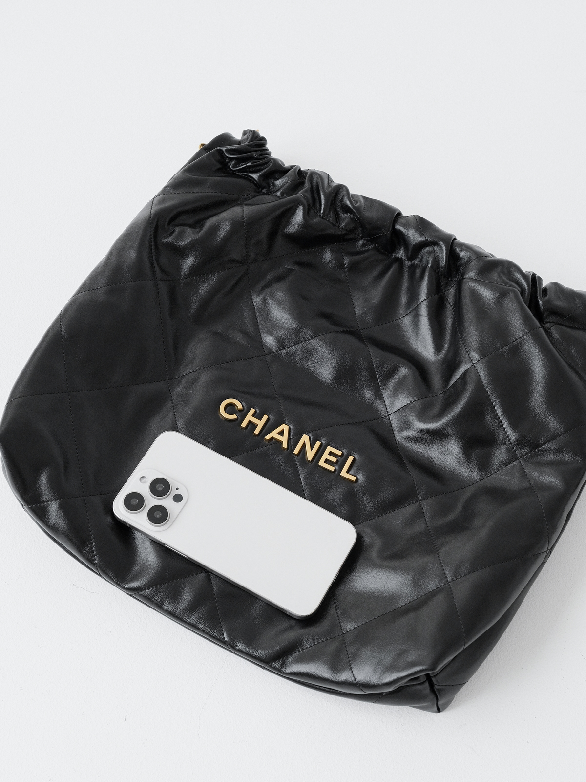 Chanel garbage bag trumpet