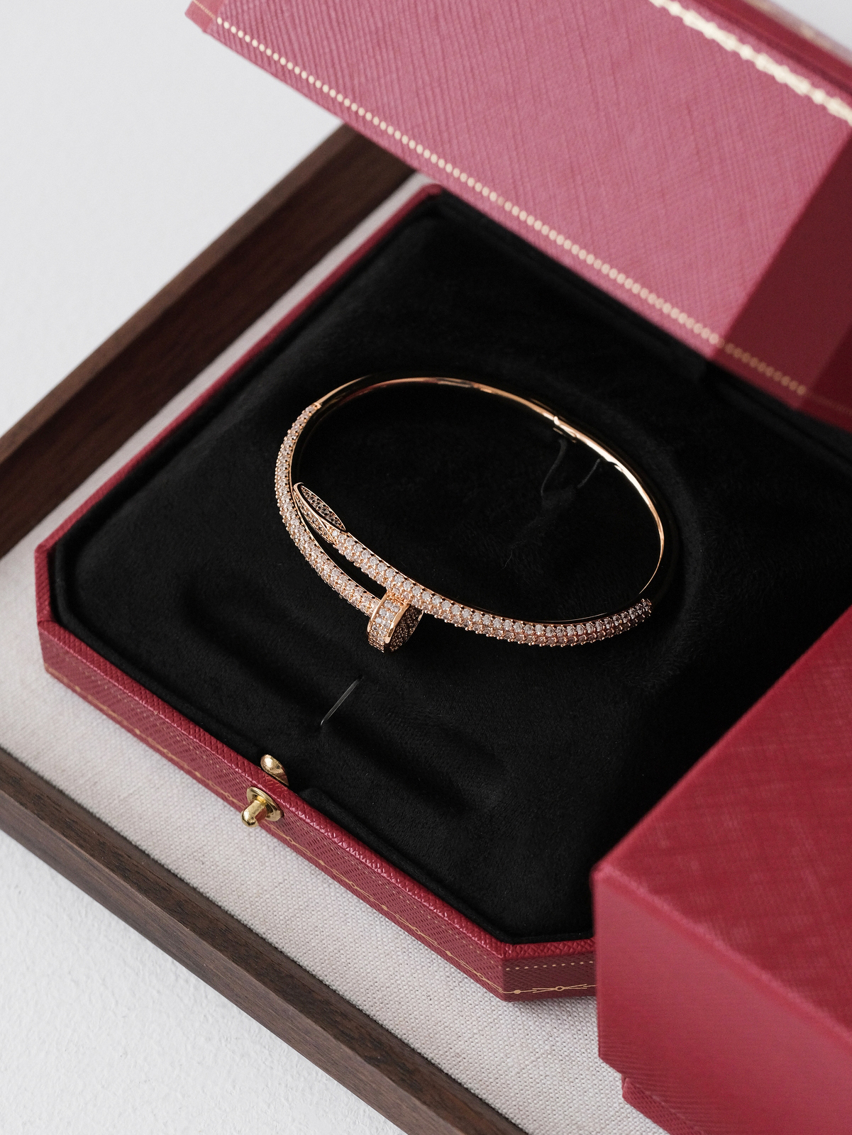 Cartier nail bracelet