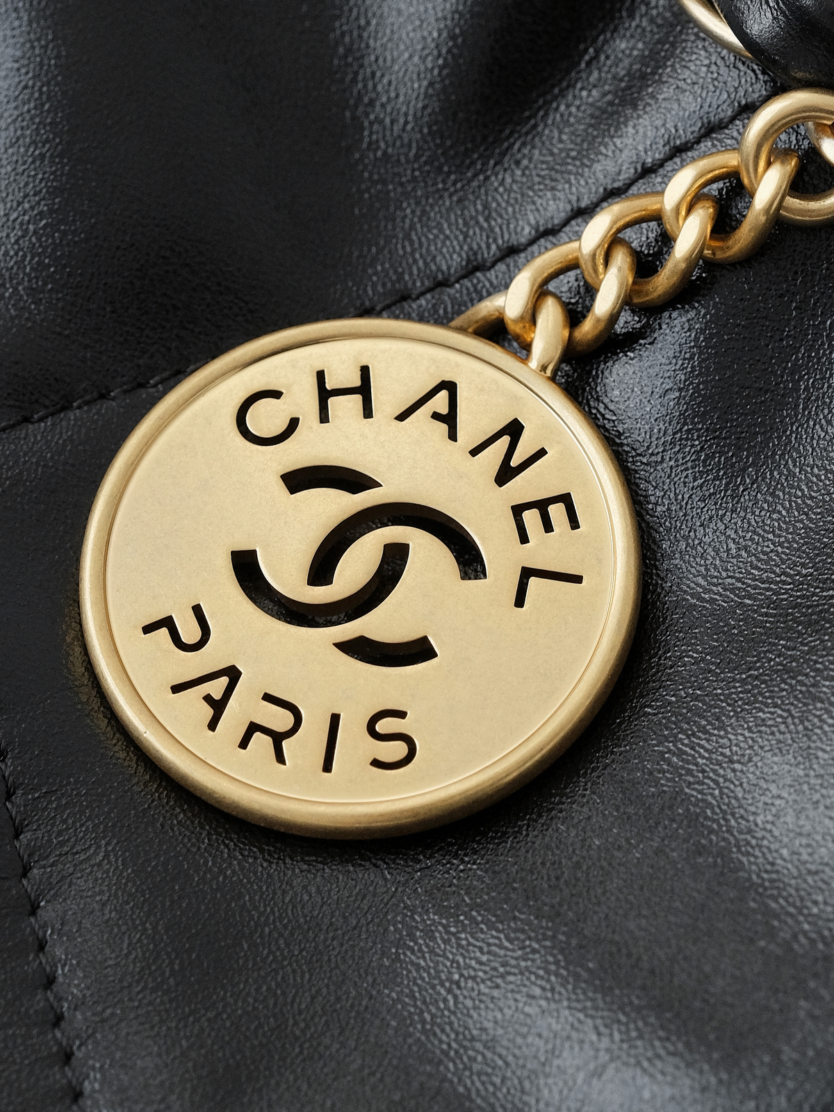 Chanel garbage bag trumpet