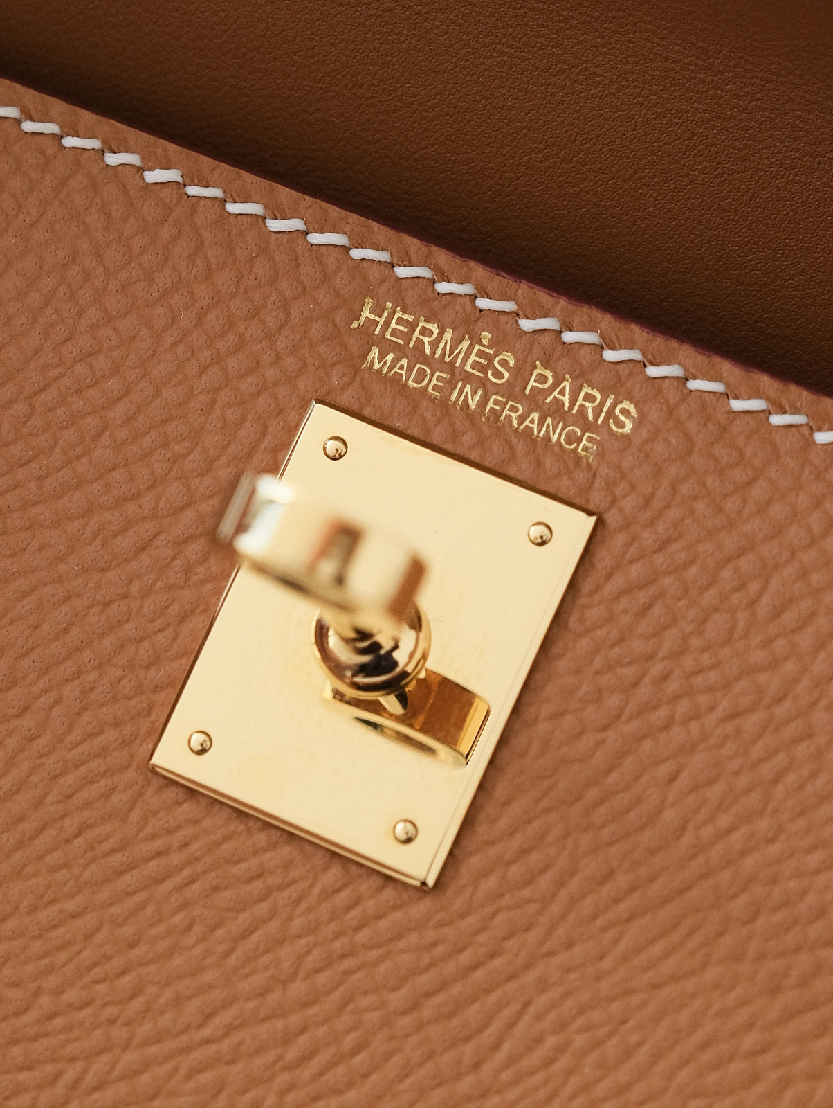 Mini kelly platinum buckle