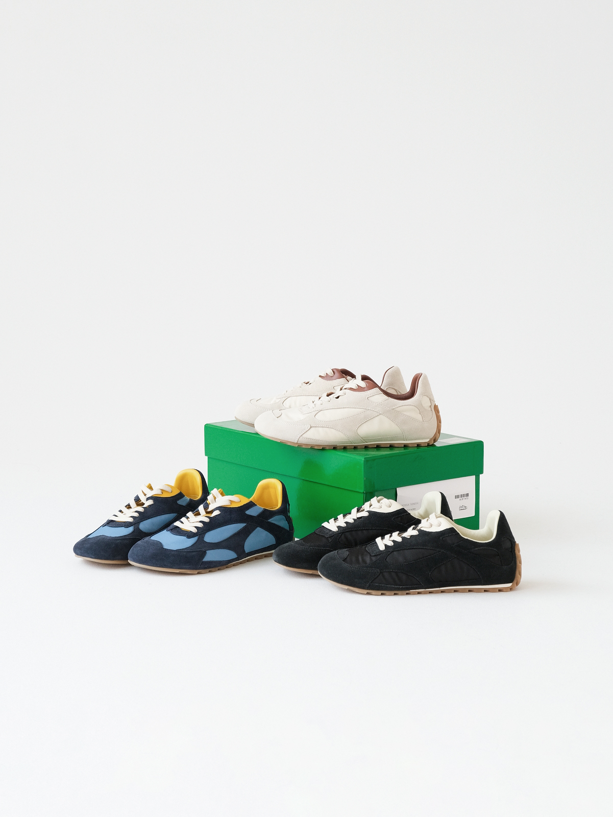 Bottega Veneta retro Forrest Gump sneakers