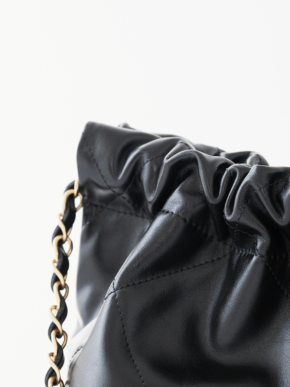 Chanel garbage bag medium