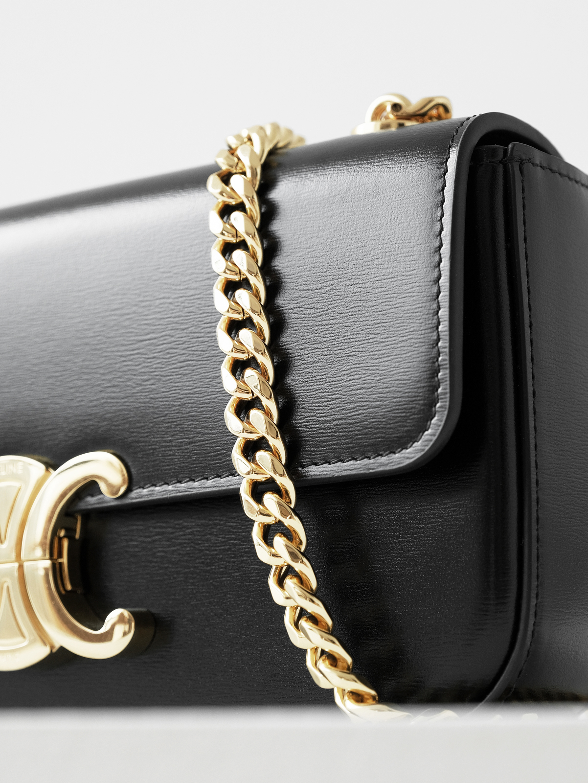 Celine chain shoulder strap bag