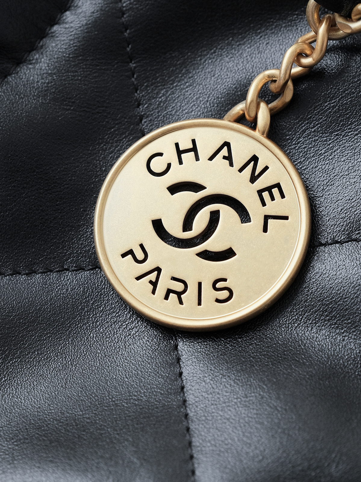 Chanel garbage bag medium